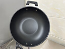 美的（Midea） 不粘锅炒锅平底煎炒锅32cm可立盖仿生荷叶不粘燃磁通用 实拍图