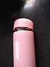 【全网爆款】迷你口袋保温杯304不锈钢水杯便携可爱水杯女生 粉色 150ml 实拍图