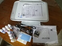 惠普（HP） 2332彩色打印机家用家庭办公复印扫描一体机喷墨手机无线连接小型照片学生打卷子作业A4 2332+小白盒【手机无线+远程打印+USB连接】 套餐二(黑+彩可加墨墨盒+黑彩墨水4瓶）店长推 实拍图