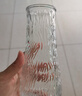 特大号玻璃花瓶桌面插花水养鲜花富贵竹高花瓶ins风客厅装饰摆件 【17高透明描金】小号锥桶水波纹 实拍图