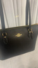蔻驰（COACH）【品牌直供】女士GALLERY大号手提托特包黑色CV402新年情人节礼物 实拍图