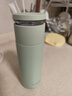 乐扣乐扣（LOCK&LOCK）心仪茶水分离保温杯316L不锈钢商务水杯440ML薄荷绿LHC4285MIT 实拍图