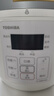 东芝（TOSHIBA）智能安全电压力锅 3L 4-6人高压锅家用多功能压力煲无水料理 双压萃鲜 电压力锅PC-30MRUC(W) 实拍图