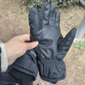 美利保（MEILIBAO） 冬季加绒加厚全掌触屏 电动车摩托车自行车冬季手套滑雪保暖手套 1208黑色（男士） 实拍图