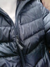 雅鹿羽绒服女士轻薄秋羽绒连帽简约纯色修身保暖短款外套 黑色 165  实拍图