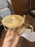 可优比（KUB）婴幼儿自主进食辅食碗PPSU鹰嘴吸管辅食碗宝宝米糊辅食碗-琥珀色 实拍图