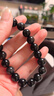 石玥珠宝精品10mm彩虹眼黑曜石手串本命年转运珠水晶手链男女士款礼物 实拍图