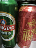 青岛啤酒（TsingTao）经典拉格 550ml*18听 加量不加价 整箱装 年货送礼 实拍图
