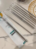 双枪  抗菌不锈钢筷子 升级家用筷防霉防滑套装筷 年年有鱼10双装 实拍图