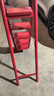 八海鸟家用小梯子乔迁之喜折叠三步梯加厚伸缩入伙梯子居家暖房红色 实拍图