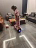 领奥智能儿童电动平衡车3-6-12岁体感8到10岁到15岁以上两轮自动平行车双轮成年人新款扭扭车 10吋越野高配粉【蓝牙+炫光轮】 实拍图