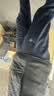 必迈（bmai）跑步轻弹抓绒长裤腰包款防风保暖训练运动裤通勤训练长裤 黛蓝 M 男 实拍图