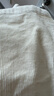 优衣库合作款/女装灯芯绒廓形长裤/弯刀镰刀裤子479663 01 乳白色 2XL /165/84A 实拍图