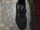 安踏男鞋革面防泼水跑步鞋男黑色轻便防滑休闲鞋运动鞋旅游鞋子男 实拍图