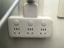 得力（deli）插座转换器 转换插头 品字形扩展插座/插板/排插/插排 一转多插座 分控无线一转三转换插座 LU5002 实拍图