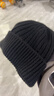 优衣库男装女装HEATTECH针织帽子毛线帽防寒保暖478303 09 黑色 均码(45 cm) 实拍图