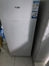 海尔（Haier）山茶花138L立式冰柜小型家用小冰柜风冷无霜一级节能大容量深冷冷柜小冰箱BD-138WGH90WF国家补贴 实拍图