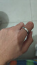 中国黄金冰川情侣对戒足银戒指女情侣一对新年情人节礼物女友老婆生日 冰川情侣对戒【京速达】 实拍图