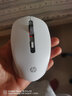 惠普（HP）S1000DC无线蓝牙双模充电鼠标 TypeC充电 无线轻音蓝牙办公鼠标 白色 实拍图