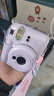 INSTAX富士instax立拍立得 一次成像相机 mini12精美礼盒 鸢尾骑士 含10张fafa花边相纸 实拍图