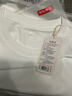 京东京造【10A抗菌T】长袖t恤男卫衣打底衫衣服白小T男装 白色 L 实拍图