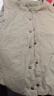 MUJI女式 轻量羽绒便携式 背心 女士羽绒服  浅米色5A M 实拍图