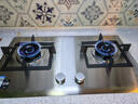 方太燃气灶天然气 家用嵌入式不锈钢灶 5.0kW*猛火双灶煤气灶 02-TH25G 实拍图