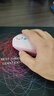 罗技（Logitech）M380 无线鼠标 无线2.4G 办公鼠标 百度AI智能语音输入打字翻译 家用办公型M380 茱萸粉 实拍图