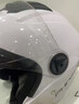 凤凰（Phoenix）新国标A类3C认证电动车摩托车头盔双镜片防雾防风保暖亮白 男女四季通用电瓶车3/4半盔冬季安全帽 实拍图
