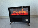 西屋石墨烯壁炉暖风机取暖器台地两用家用电暖气片烤火炉大面积轻音节能电热风扇炭火暖风机WTH-672J 实拍图