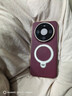 巴蒂尼 适用华为mate80pro手机壳新款360旋转磁吸支架mt70pro+高档纳帕真皮纹保护套mt60全包镜头防摔 【瑞红色-360°旋转磁吸支架】纳帕真皮电镀边壳 华为Mate 80 实拍图