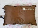 牧高笛（MOBIGARDEN）自动充气枕头 旅行枕 便携舒适午睡露营睡枕 NXL1534002 栗棕色 实拍图