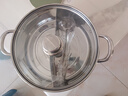 荣事达（Royalstar）鸳鸯锅火锅专用锅汤锅304不锈钢锅燃气灶电磁炉通用30cm 实拍图