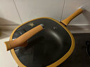 迈巴勒【抖音同款】钛极岩铸不粘炒锅煎炒多用途炒菜锅家用炒锅耐磨32cm 实拍图