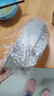 美进家空气炸锅锡纸盘205mm25只加厚食品级烧烤烤箱专用纸铝箔碗 圆形 实拍图