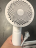 飞科（FLYCO）电吹风机负离子家用大功率不伤发吹风筒宿舍学生便携可折叠 【1800W可折叠】奶白色 实拍图
