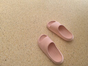 朴西新款EVA踩屎感厚底拖鞋女士居家室内情侣拖鞋男 浅粉 37-38 实拍图