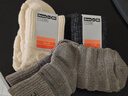 蕉内热皮503+++女士棉袜子7A抗菌防臭保暖吸湿中筒透气秋冬提花款3双 实拍图