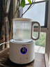 海尔恒温电热水壶1.5L 速热烧水壶煮茶壶冲泡奶粉调奶器 保温除氯不锈钢加热盘电热水壶H207白色 实拍图