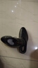 卡帝乐鳄鱼男鞋商务正装皮鞋男士真皮休闲软底软面系带加绒内增高结婚鞋 XQLQHH3668黑色四季款 41 实拍图