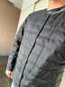 优衣库男女装高级轻型羽绒便携式茄克夹克外套排骨羽绒服478275 478275/09黑色 L 实拍图