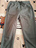 京东京造【羊羔绒】休闲裤男运动长裤冬季加绒保暖裤子 深绿灰XL 实拍图