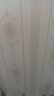 沪达墙纸欧式墙纸自粘加厚田园大花贴纸墙贴卧室客厅墙面电视背景墙壁纸 米白色3014【3米长X0.53米宽】 实拍图