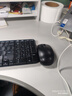 罗技（Logitech）MK220 键鼠套装 无线键鼠套装 办公键鼠套装  多媒体键鼠套装 带无线2.4G接收器 黑色 实拍图
