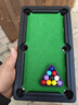 儿童益智迷你台球桌亲子玩具礼物室内竞技大号玩具互动便携 小号球桌（31*18cm） 实拍图