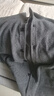 优衣库男女装souffle yarn舒芙蕾针织开衫/毛衣毛衫480023 08 深灰色 XL 实拍图