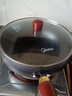 美的（Midea）大肚锅炒锅铁锅炒菜锅不粘精铁平底南瓜锅电磁炉燃气通用年会礼品 实拍图
