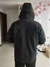 龙牙五代龙牙城市潜伏者软壳防风耐磨战术外套男士战术通勤夹克 极夜黑 L 180/100A 实拍图
