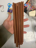 双枪红檀木筷子天然抗菌木筷 家用实木无漆无蜡筷子餐具套装10双 实拍图