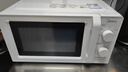 美的（Midea）变频家用微波炉  经典双旋钮 360°转盘加热  智能解冻 五档火力18L容量213B升级款（M13J） 实拍图